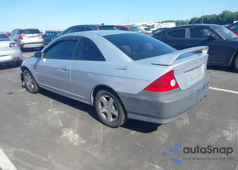 2004 Honda Civic Ex z USA, uszkodzony, nr VIN 1HGEM219X4L017087